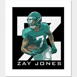 Zay Jones Jacksonville Player Number Posters and Art